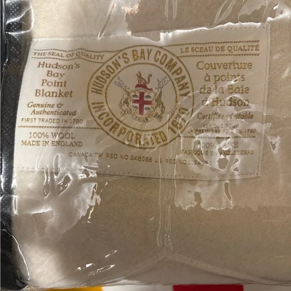 BNIB Authentic HBC Hudson’s Bay Company 6 Point Wool Blanket – Queen Size - Picture 7 of 8